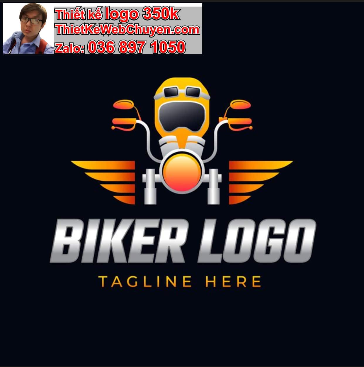 Thiết kế logo công ty xe máy giá rẻ