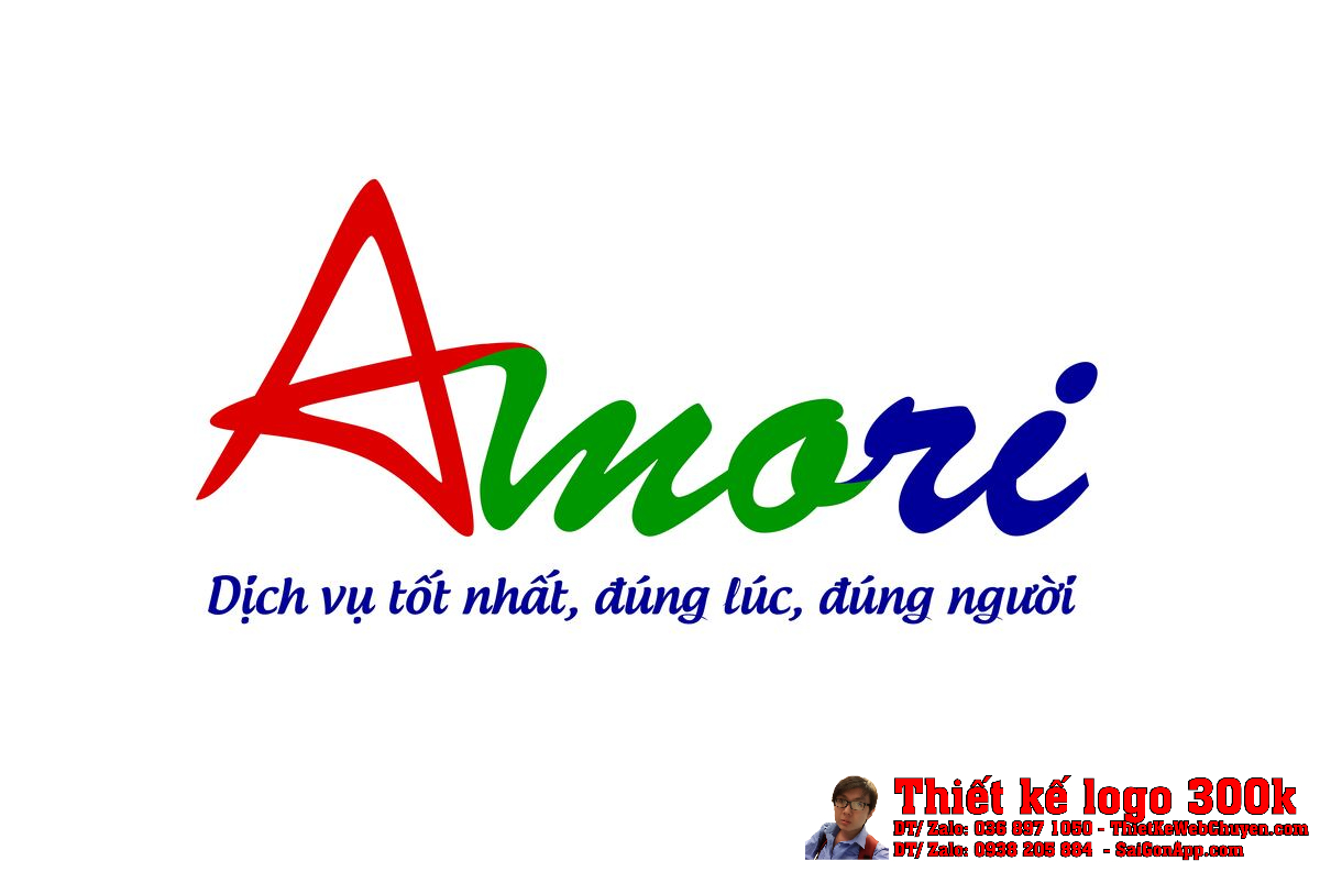 Thiết kế logo đa lĩnh vực AMORI VIỆT NAM
