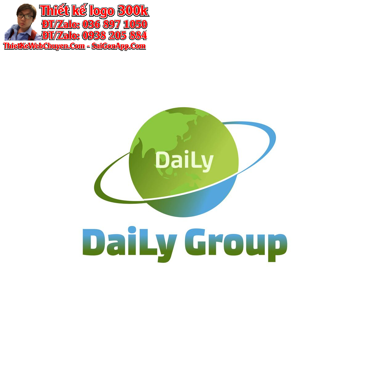 Thiết kế logo đa ngành nghề DaiLy Group