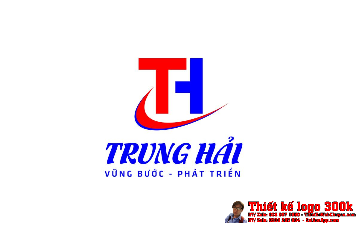 Thiết kế logo đầu tư và xây lắp Trung Hải Thiết kế logo đầu tư và xây lắp Trung Hải