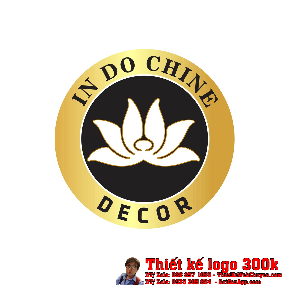 Thiết kế logo decor Indochina Thiết kế logo decor Indochina