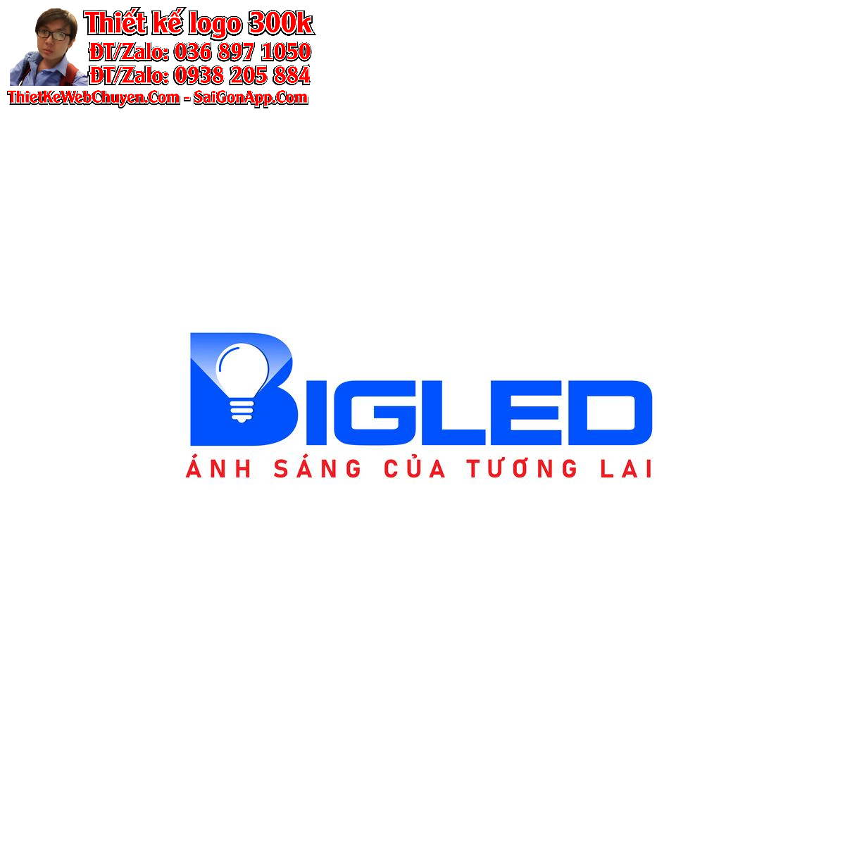 Thiết kế logo đèn BIGLED