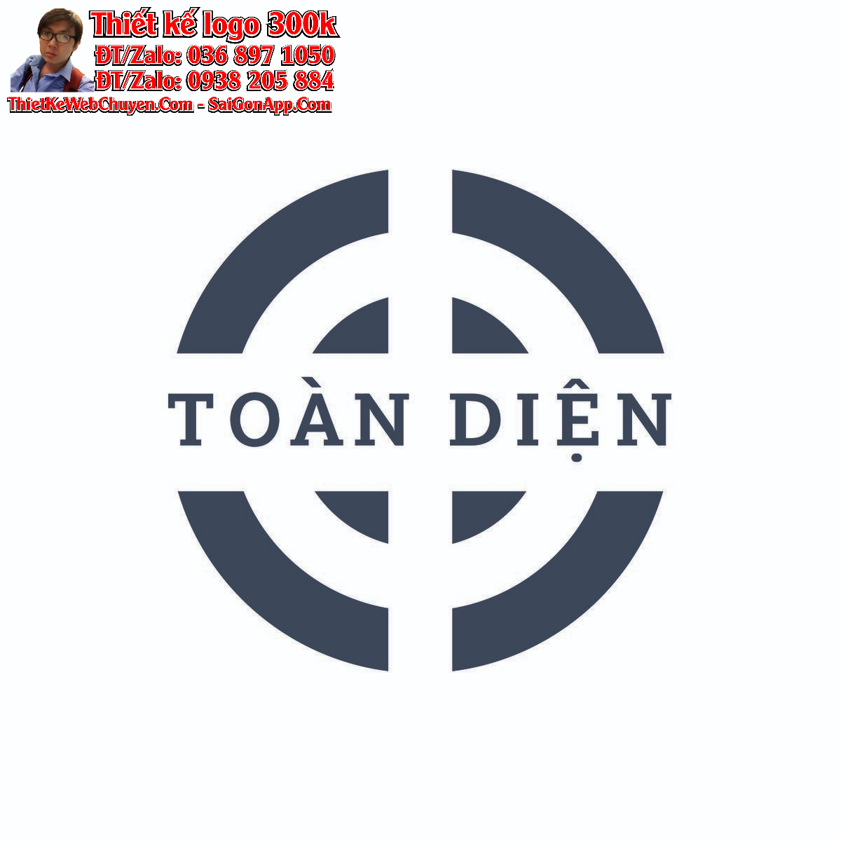 Thiết kế logo dịch vụ sản xuất TOÀN DIỆN