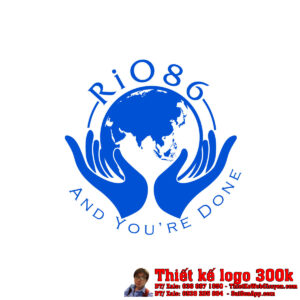 Thiết kế logo dịch vụ xuất nhập khẩu RiO86