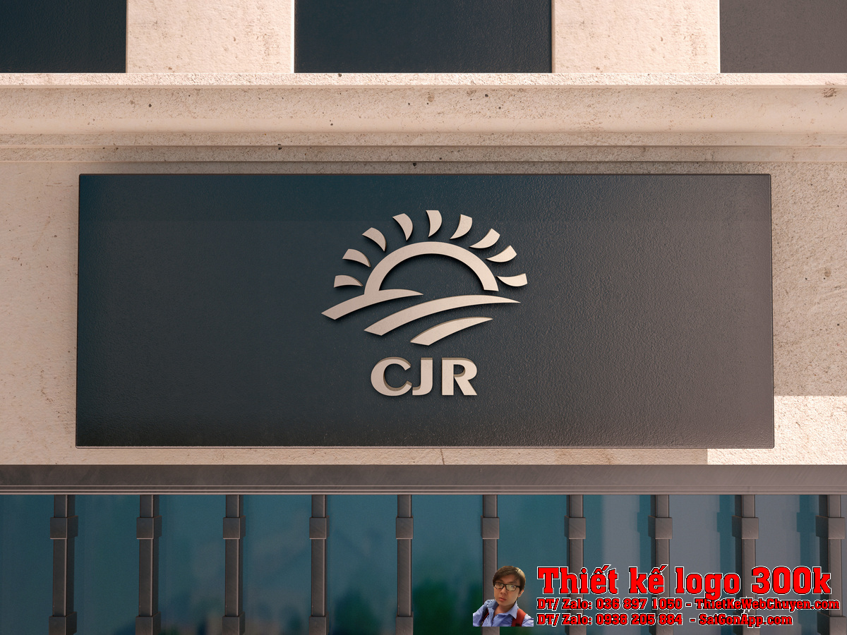 Logo CJR trên các ấn phẩm văn phòng