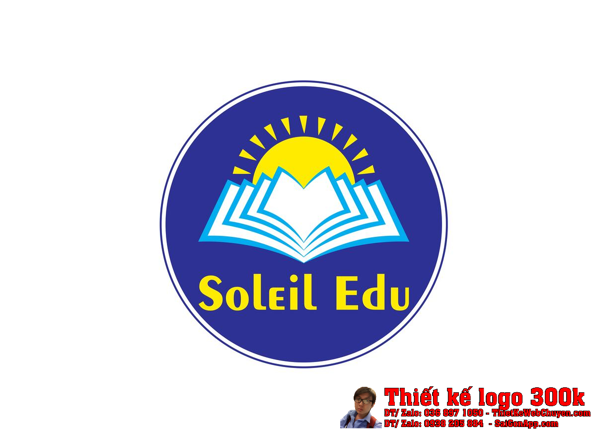 Thiết kế logo du học Soleil Edu