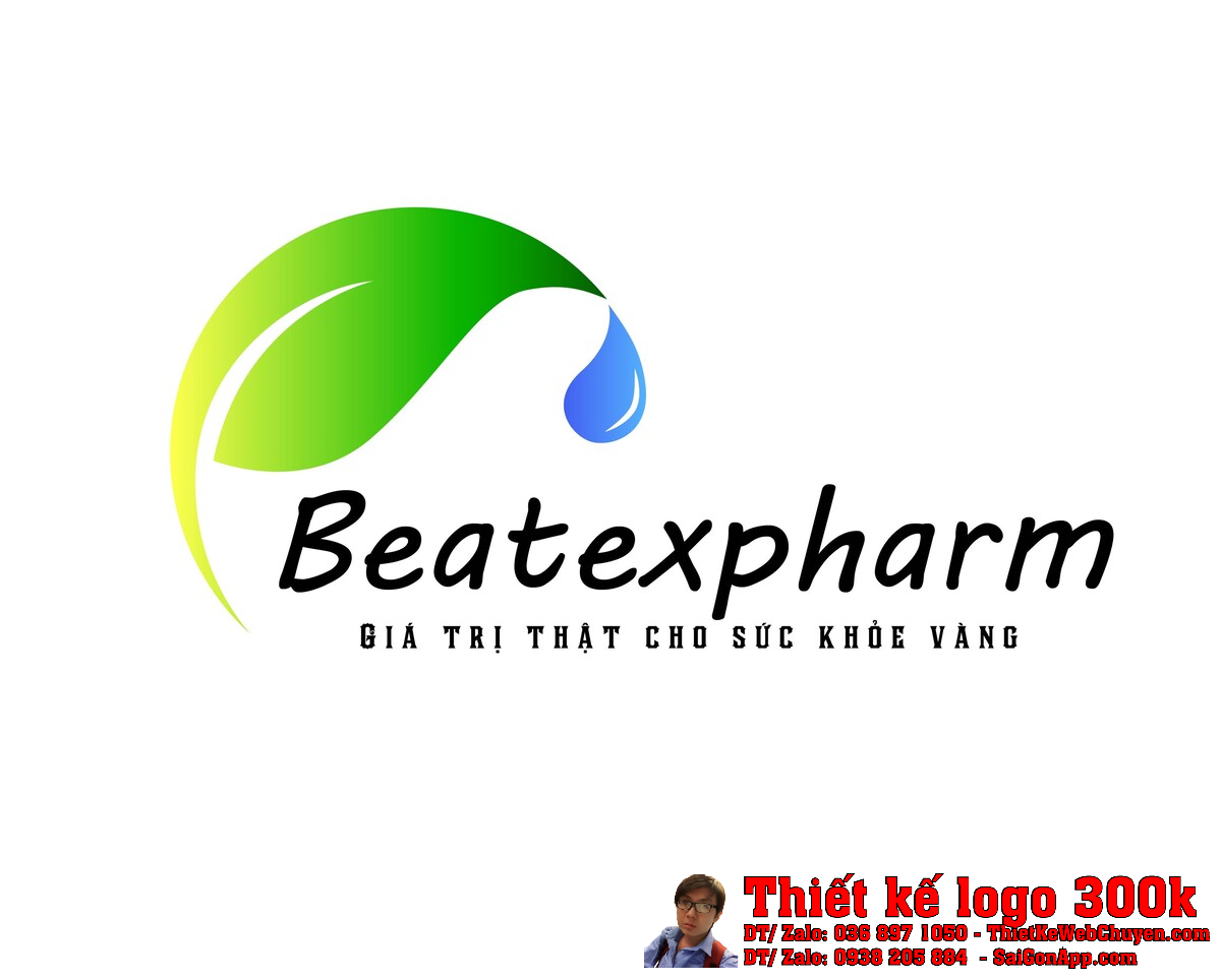 Thiết kế logo dược phẩm Beatexpharm Thiết kế logo dược phẩm Beatexpharm