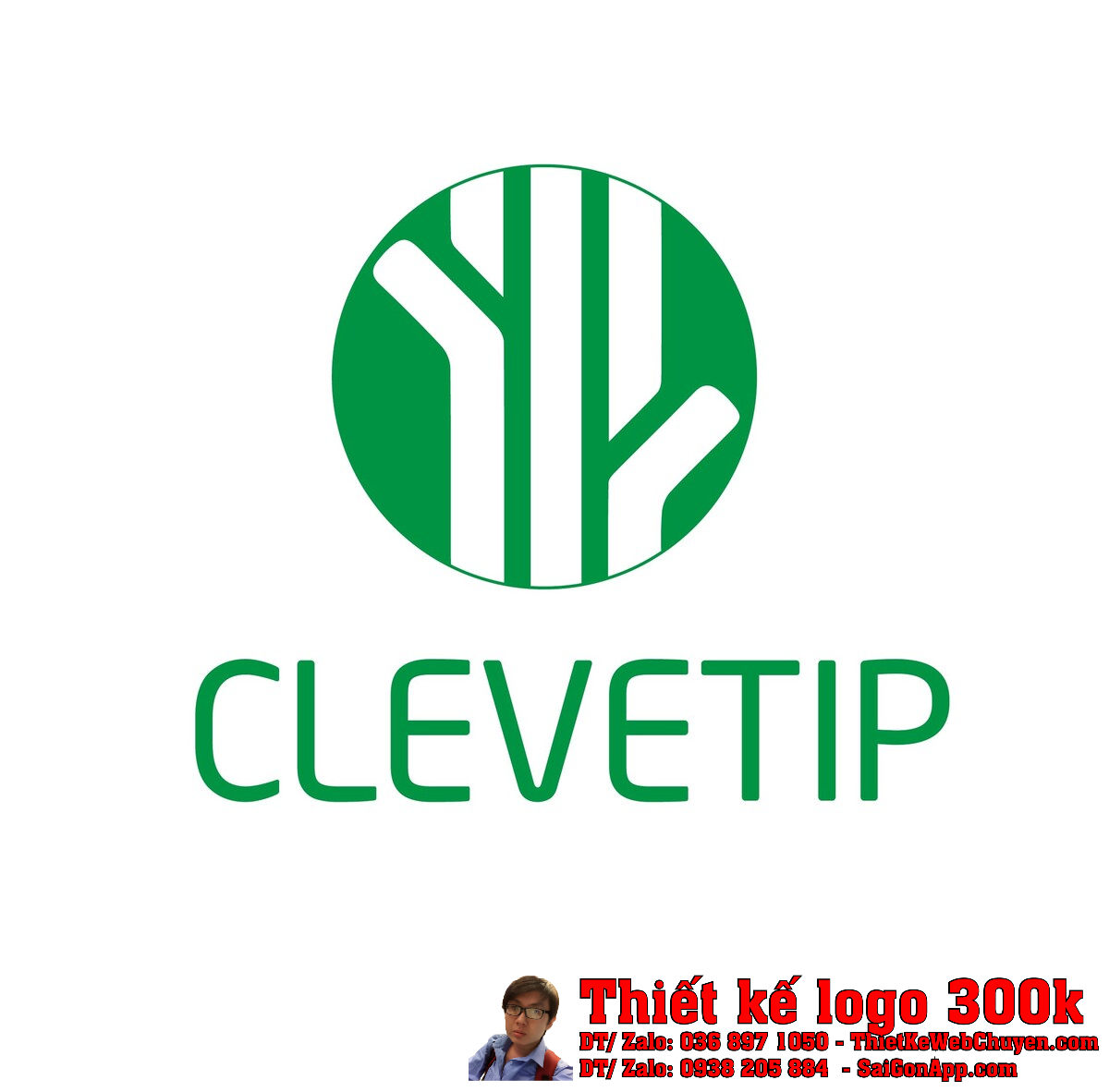 Thiết kế logo gỗ Clevetip Thiết kế logo gỗ Clevetip