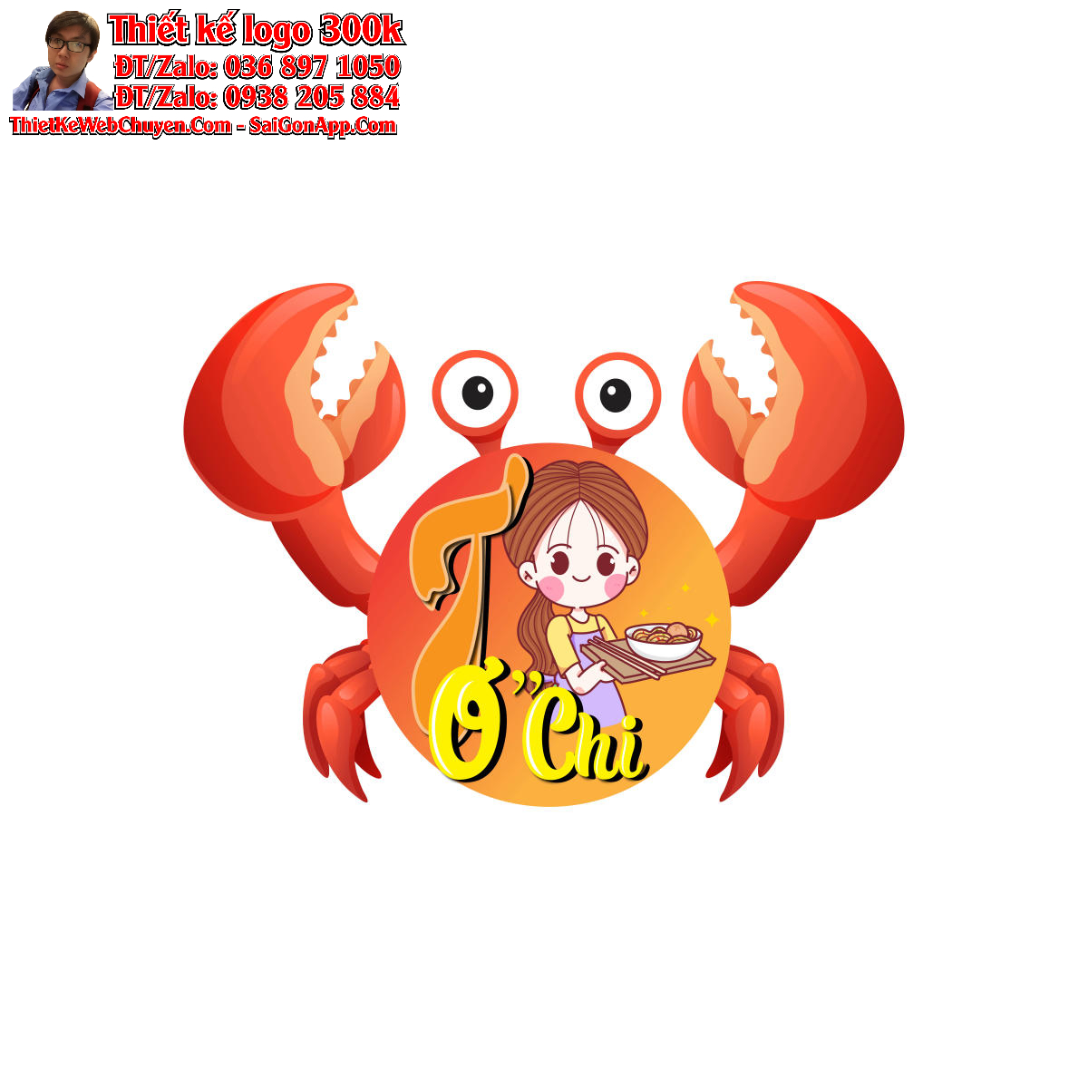 Thiết kế logo hải sản TTACHI