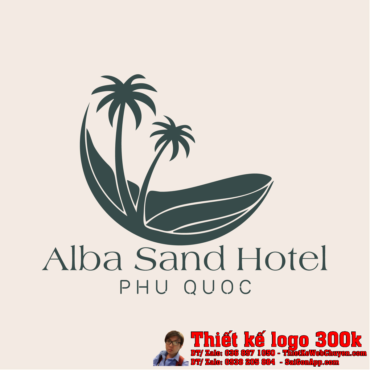 Thiết kế logo khách sạn Bảo Nam