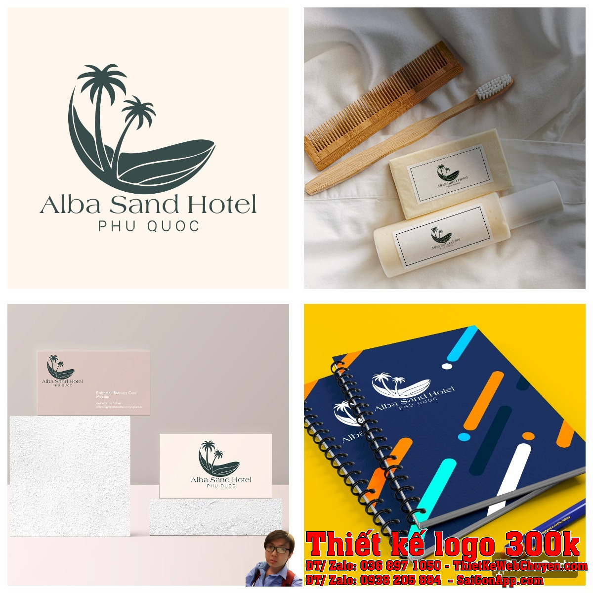 Thiết kế logo khách sạn Bảo Nam