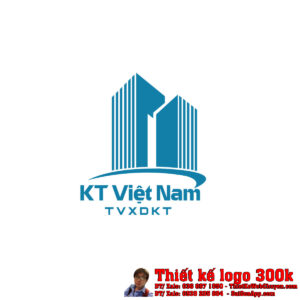 Thiết kế logo khảo sát xây dựng KT Việt Nam