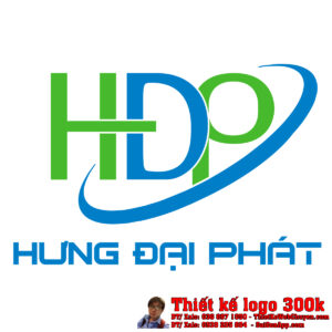 Thiết kế logo kinh doanh thương mại Hưng Đại Phát