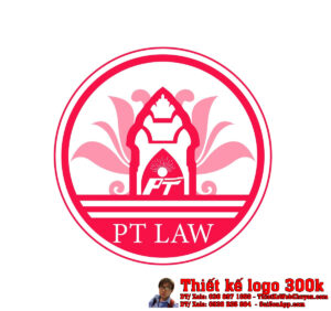 Thiết kế logo luật PT Law