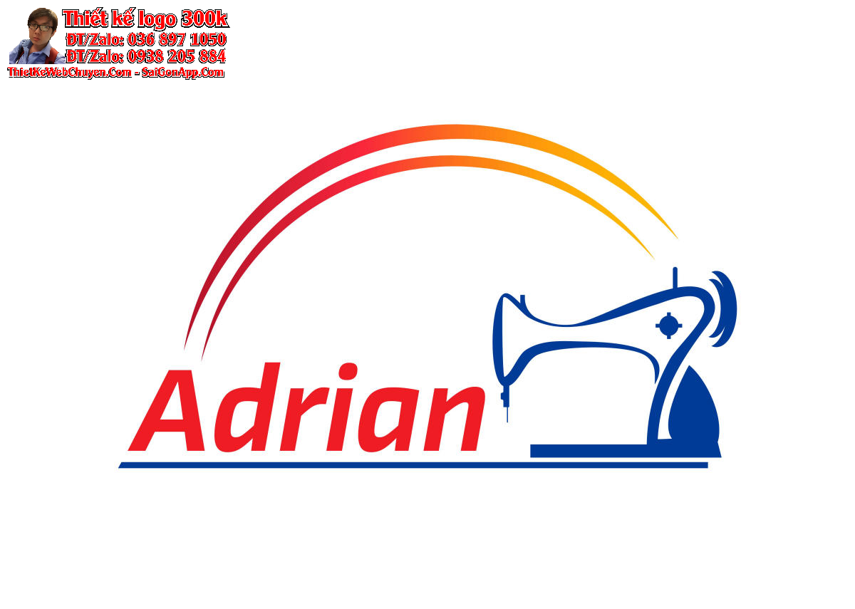 Thiết kế logo may mặc Adrian