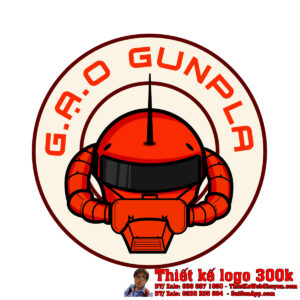 Thiết kế logo mô hình lắp ráp G.Ạ.O Gunpla