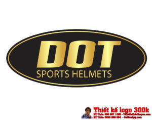 Thiết kế logo mũ bảo hiểm DOT
