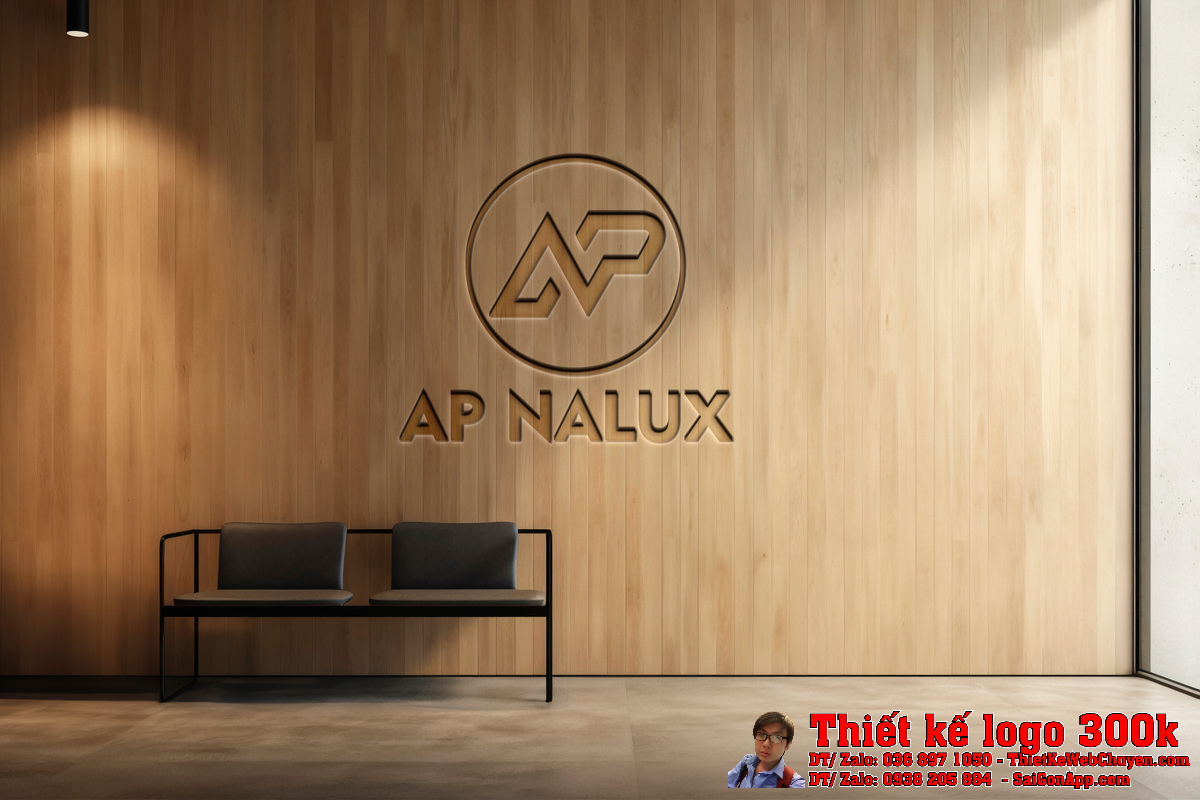 Chi tiết Thiết kế logo mỹ phẩm công ty TNHH AP Nalux