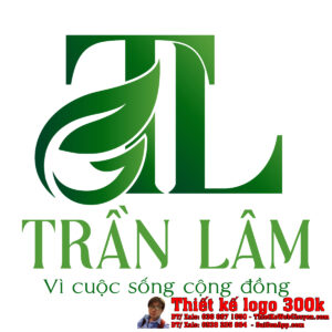 Thiết kế logo mỹ phẩm và tẩy rửa TRẦN LÂM