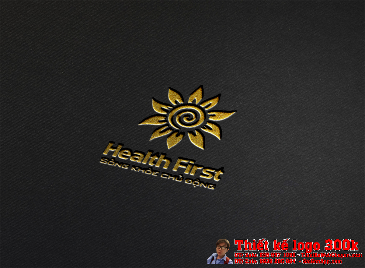 Logo Health Coach trên danh thiếp