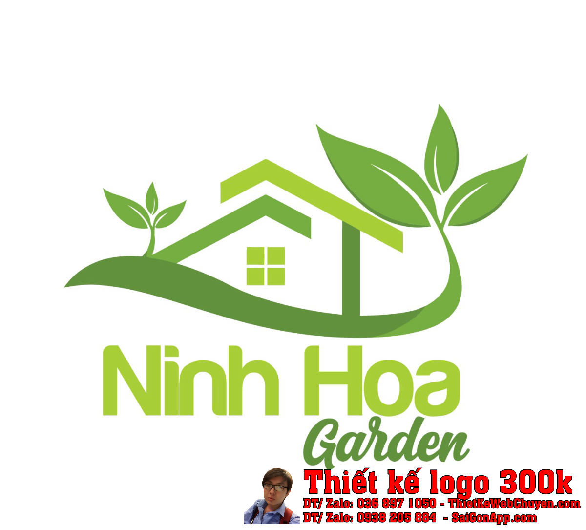 Thiết kế logo nhà hàng Ninh Hoa Garden Thiết kế logo nhà hàng Ninh Hoa Garden