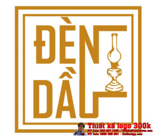 Thiết kế logo nhà hàng cơm niêu ĐÈN DẦU