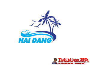 Thiết kế logo nhà hàng, khách sạn Hải Đăng