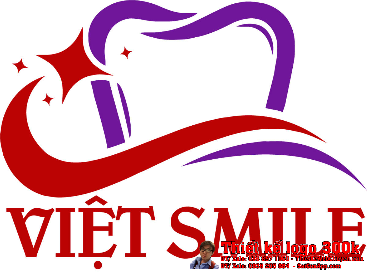 Thiết kế logo nha khoa Việt Smile Thiết kế logo nha khoa Việt Smile