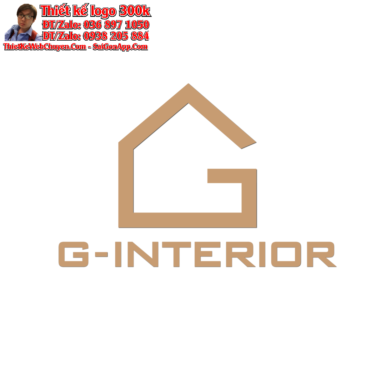 Thiết kế logo nội thất G