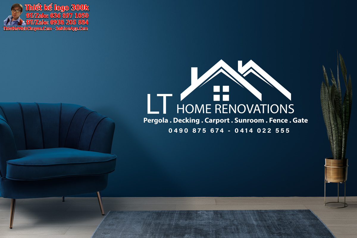 Thiết kế logo nội thất LT Thiết kế logo nội thất LT