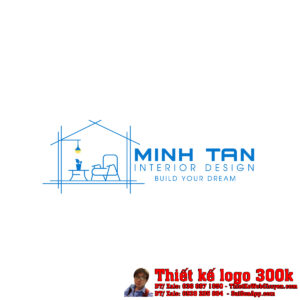 Thiết kế logo nội thất Minh Tân Interior Design