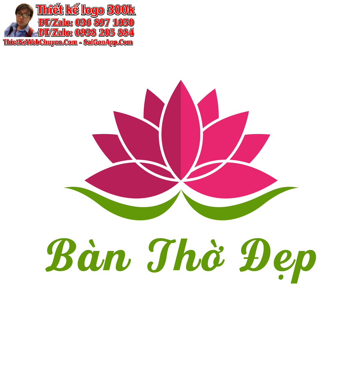 Thiết kế logo nội thất thờ cúng BÀN THỜ ĐẸP