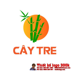 Thiết kế logo nông nghiệp Tre Cọ Gái Lúa
