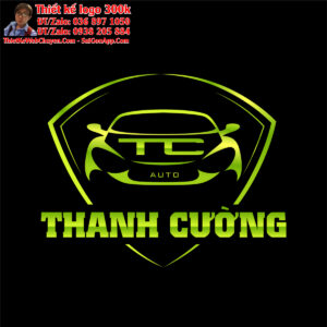 Thiết kế logo ô tô TC Auto (Thanh Cường)