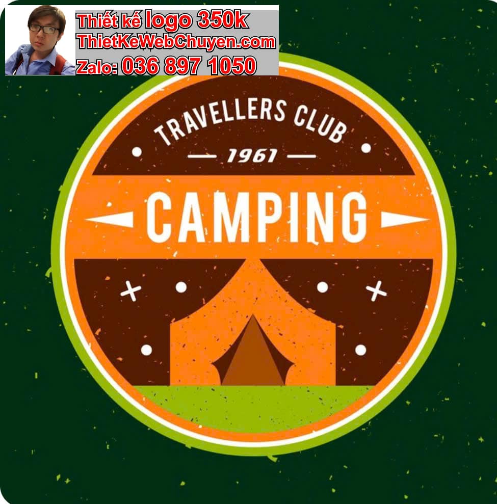 Thiết kế logo online Cửa hàng bán đồ camping dã ngoại
