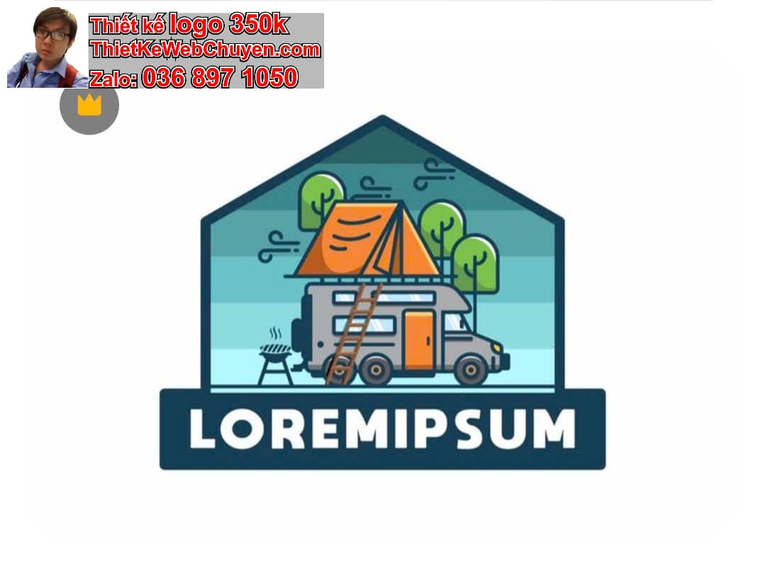 Thiết kế logo online Cửa hàng bán đồ camping dã ngoại
