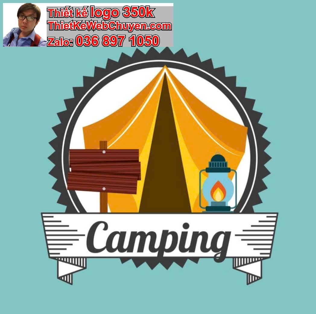 Thiết kế logo online Cửa hàng bán đồ camping dã ngoại
