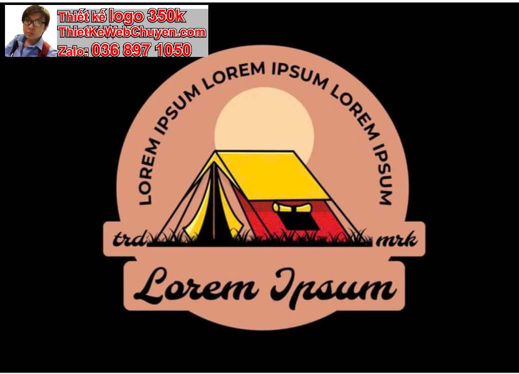 Thiết kế logo online Cửa hàng bán đồ camping dã ngoại