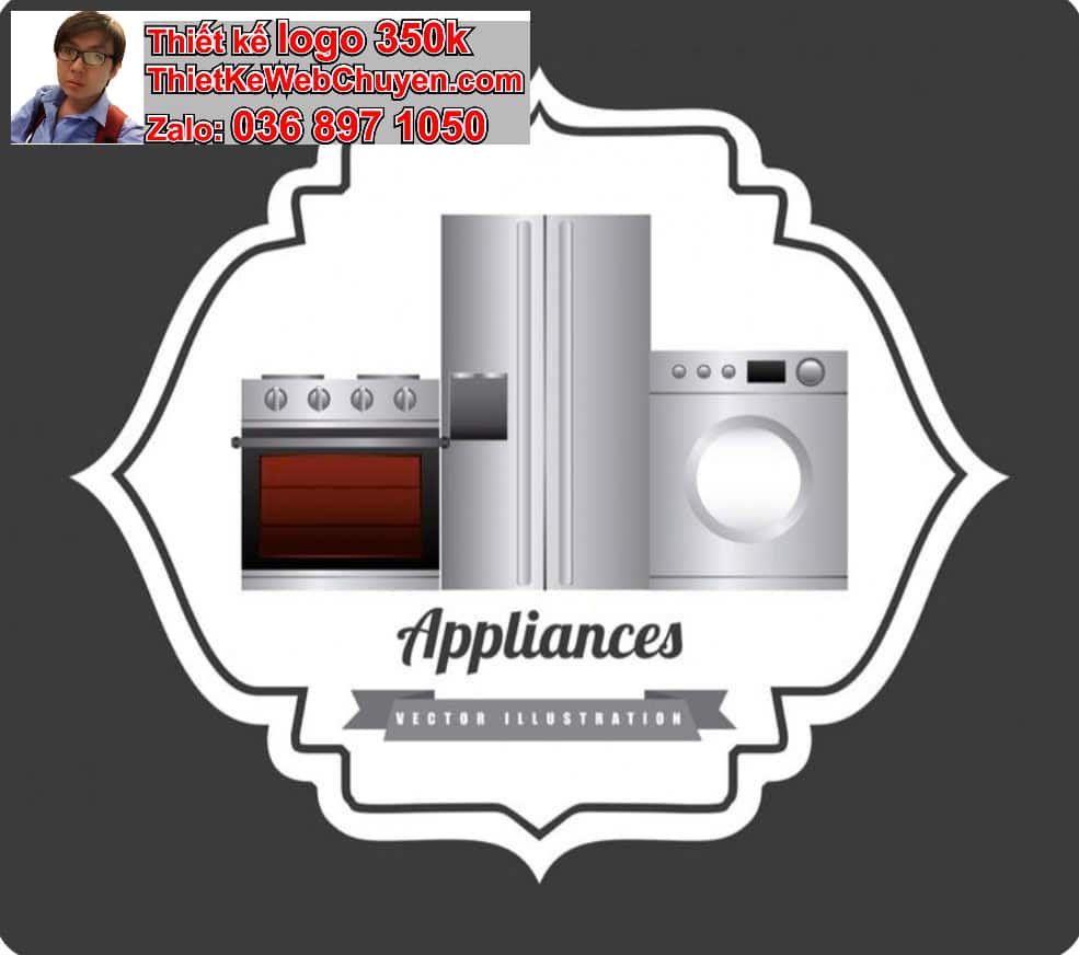 Thiết kế logo online Cửa hàng bán đồ điện lạnh công nghiệp