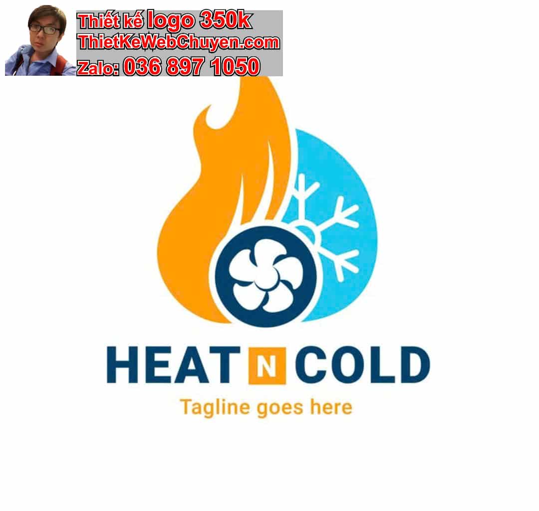 Thiết kế logo online Cửa hàng bán đồ điện lạnh công nghiệp