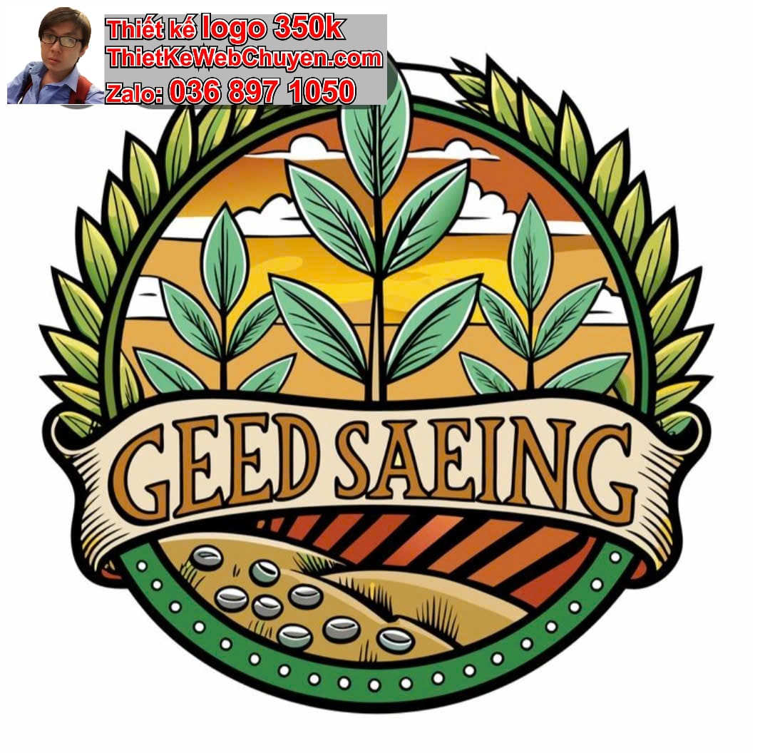 Thiết kế logo online Cửa hàng bán hạt giống