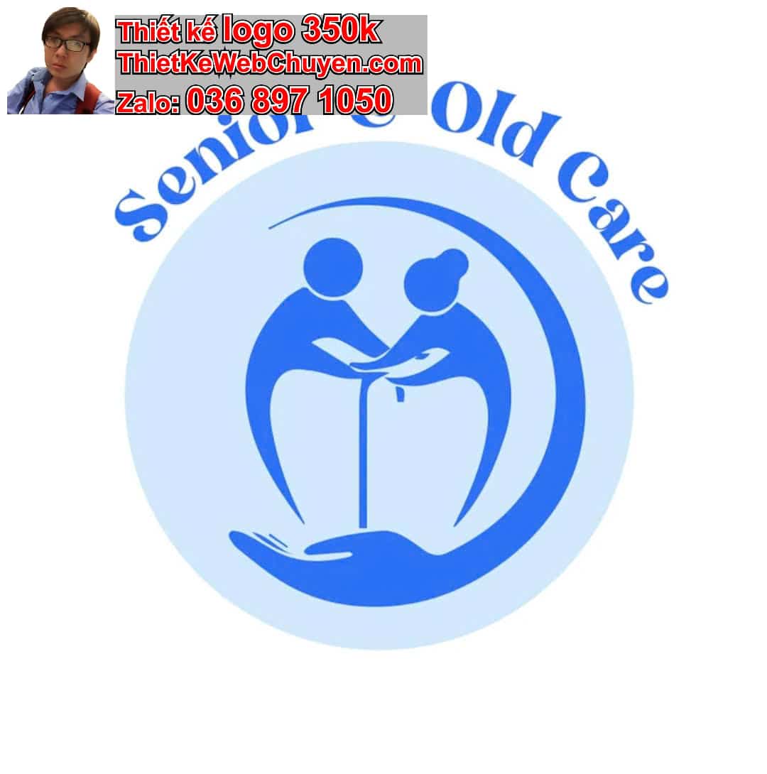 Thiết kế logo online Dịch vụ chăm sóc người cao tuổi