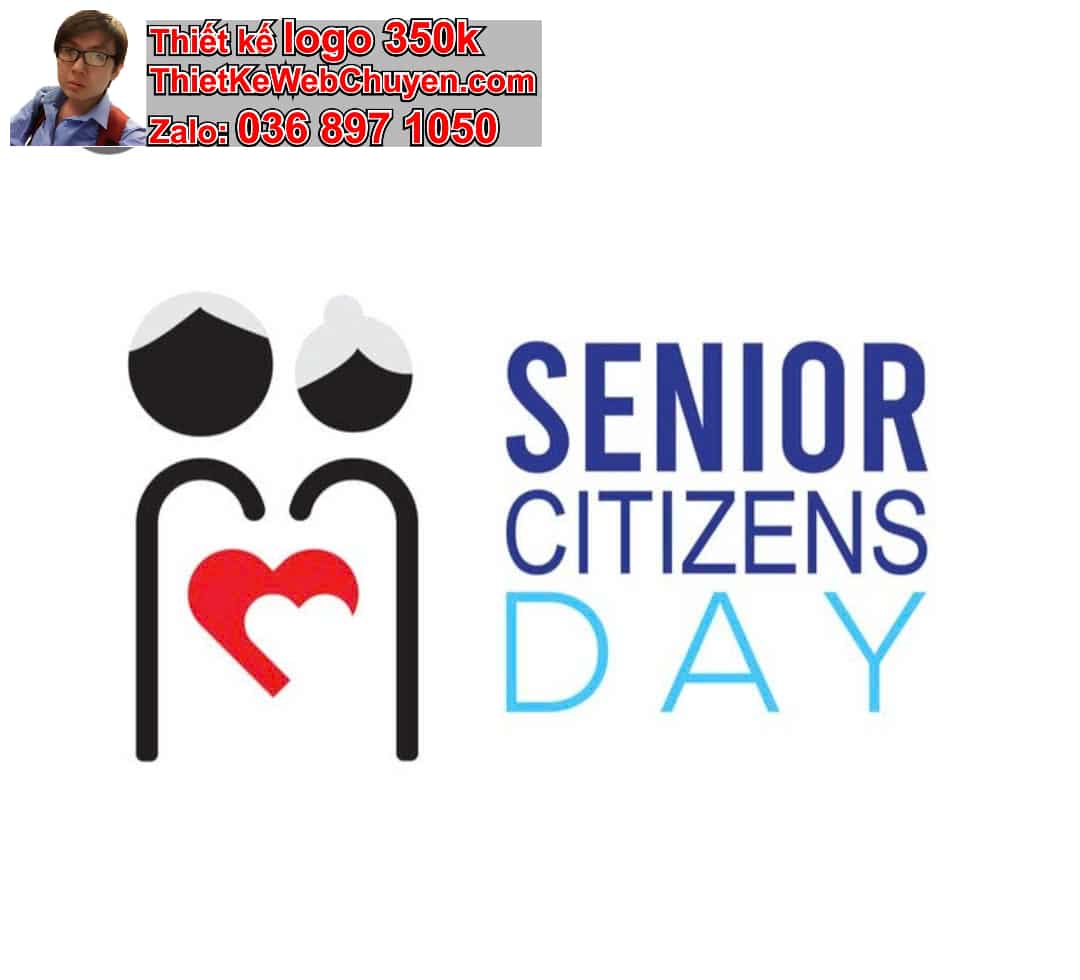 Thiết kế logo online Dịch vụ chăm sóc người cao tuổi