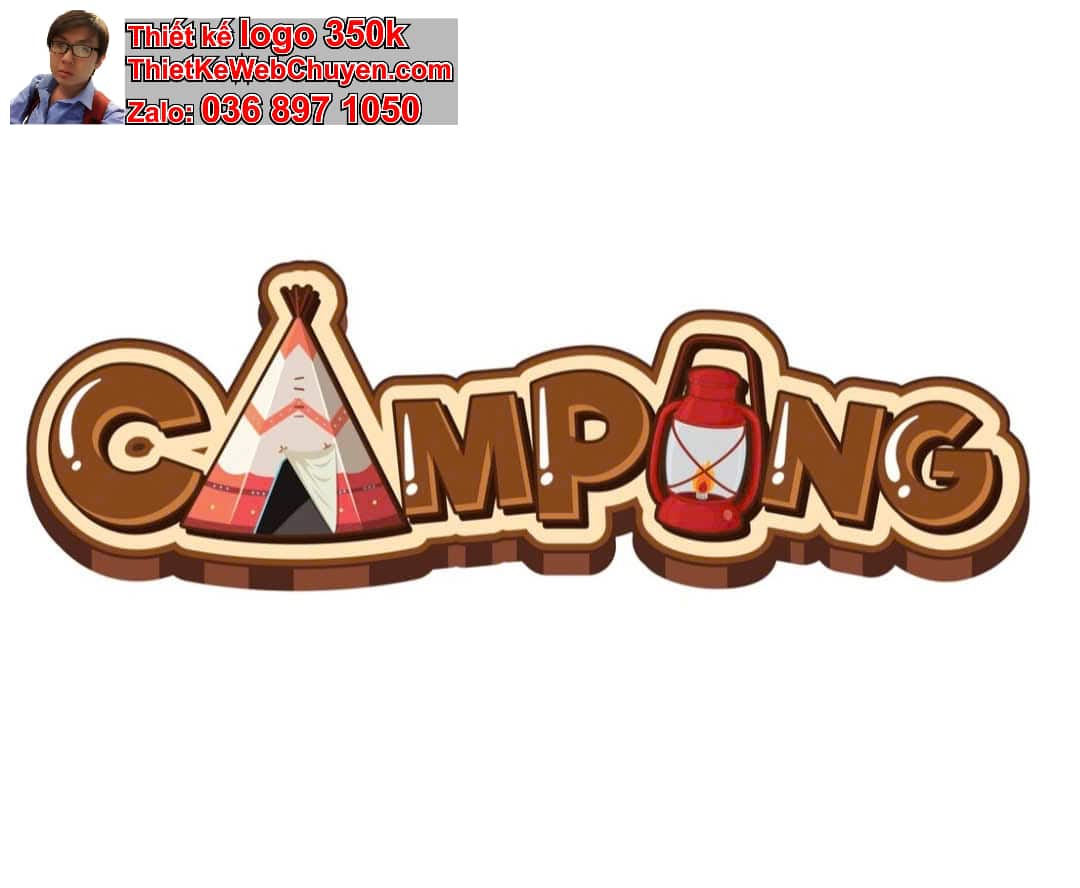 Thiết kế logo online Dịch vụ cho thuê lều trại