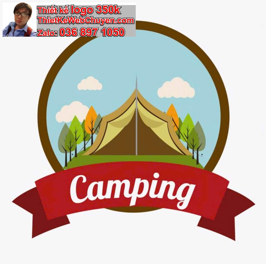 Thiết kế logo online Dịch vụ cho thuê lều trại