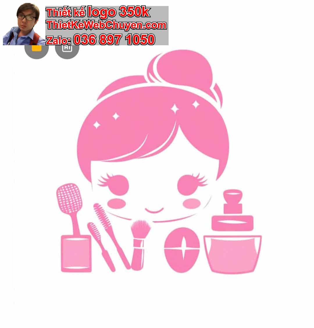 Thiết Kế Logo Online Dịch Vụ Làm Đẹp