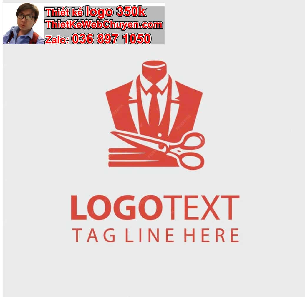 Thiết kế logo online Dịch vụ may đo comple vest