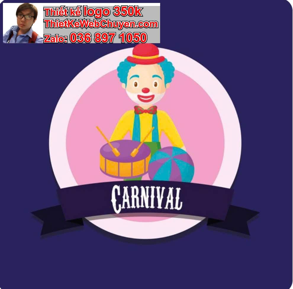 Thiết kế logo online Dịch vụ thuê chú hề ảo thuật