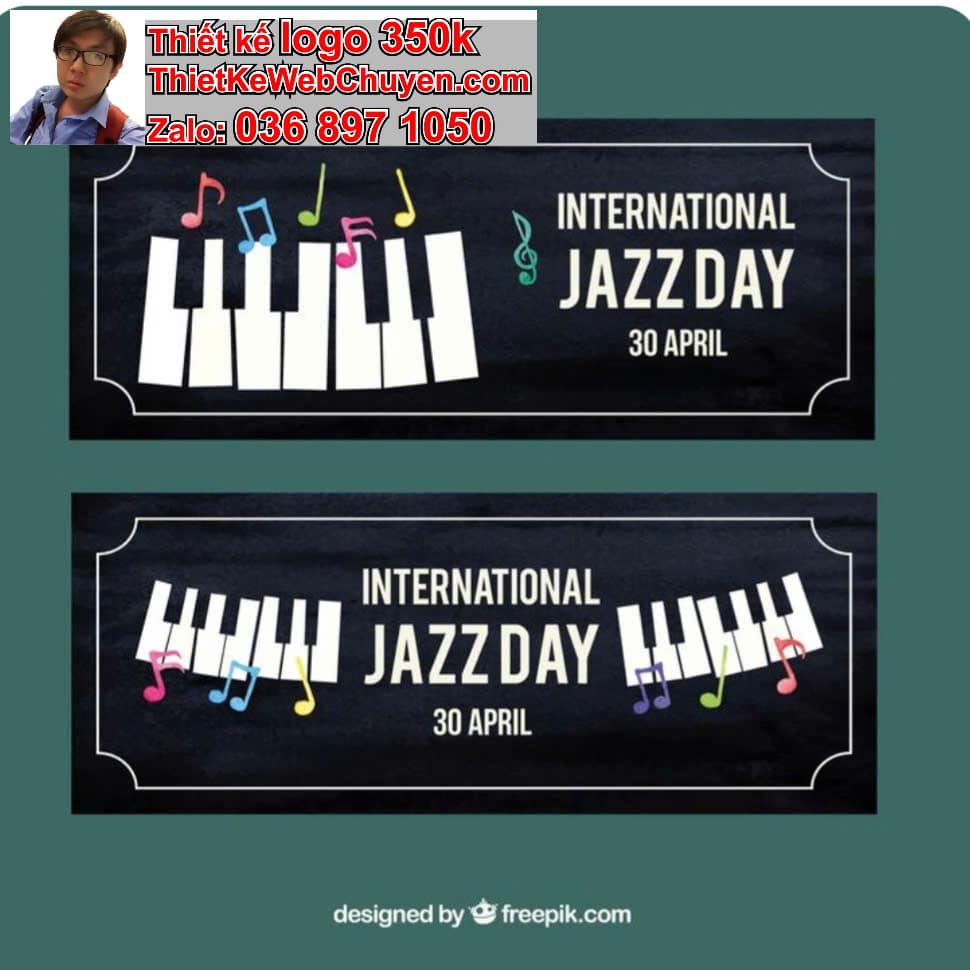 Thiết kế logo online Lớp dạy đàn Piano Keyboard Band nhạc