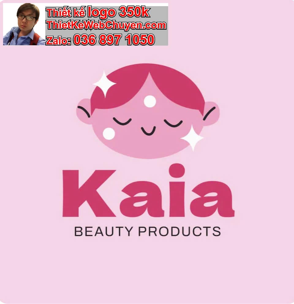 Thiết kế logo online Mỹ phẩm Hàn Quốc